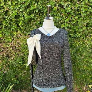 ✨ ✨Y2k GUESS sequins black sweater